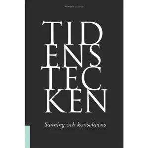 Att begrepp som postfaktisk och alternativa fakta har vunnit insteg i vår vokabulär vittnar om sanningens ambivalenta status i samtiden. Vem kan idag göra anspråk på att äga sanningen? Står sanningen att finna utanför kulturen eller är den av nödvändighet en social konstruktion som tjänat vissa syften? I detta nummer utforskar författarna sanningsbegreppets förändrade villkor i en tid av växande demokratiskt underskott, filterbubblor , pandemier och hotande klimatkollaps. Tidens tecken ges ut en gång per år och erbjuder ett forum där samhälleliga och existentiella teman centrala för Svenska kyrkans verksamhet, vision och identitet belyses ur olika perspektiv.    Format Danskt band   Omfång 112 sidor   Språk Svenska   Förlag Artos & Norma Bokförlag   Utgivningsdatum 2020-09-08   Medverkande Patrik Hagman   Medverkande Michael Nausner   Medverkande Per Johansson   Medverkande Sinikka Neuhaus   Medverkande Carola Nordbäck   Medverkande Ulf Mellström   Medverkande Benjamin Åkerlund   ISBN 9789177771555  