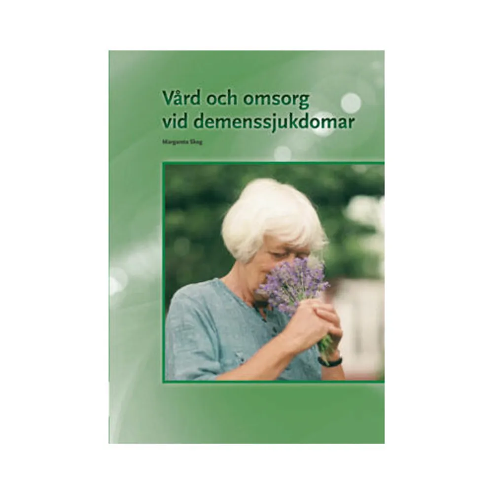 Vård och omsorg vid demenssjukdomar presenteras utifrån det palliativa arbetssättets fyra hörnstenar: symtomkontroll, kommunikation och relation, närståendestöd och teamarbete. En faktadel om demenssjukdomar inleder boken. Kapitlen avslutas med frågor och funderingar som manar till eftertanke och reflektion. Boken tar upp alla områden som finns i Socialstyrelsens riktlinjer om demensvård. Format Flexband Omfång 280 sidor Språk Svenska Förlag Sanoma Utbildning Utgivningsdatum 2012-09-28 ISBN 9789152319666 . Böcker.