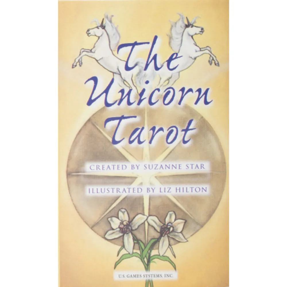 The magical unicorn offers wisdom and guidance in this enchanting tarot deck.. Böcker.