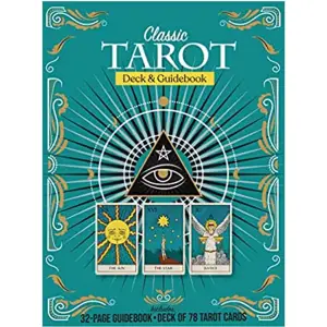 The Classic Tarot Deck and Guidebook Kit is a modern seer’s complete guide to developing intuitive abilities and mastering time-honored tarot techniques used for divination.