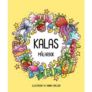 Kalas - målarbok (häftad) - I denna målarbok är du bjuden på ett färgsprakande kalas med massor av presenter, godis, musik och skratt.Tänd ljusen på tårtan och hjälp enhörningarna och mössen att pynta med vimplar och girlanger. Nu är det kalas!    Format Häftad   Omfång 40 sidor   Språk Svenska   Förlag Tukan Förlag   Utgivningsdatum 2022-04-04   ISBN 9789180371353  