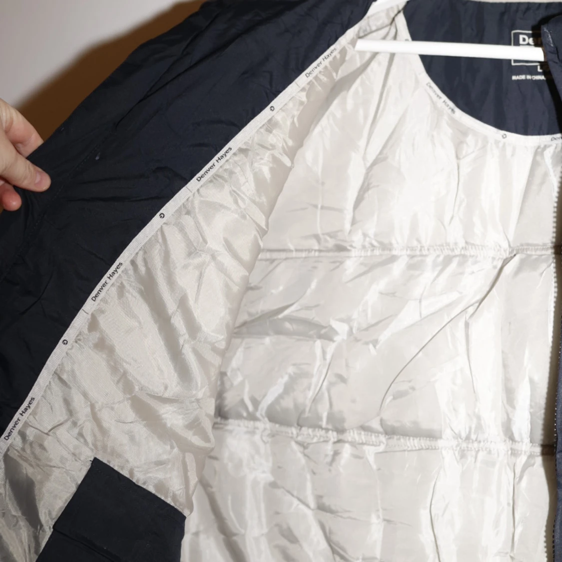 Blå och beige väst från Denim Hayes - 92