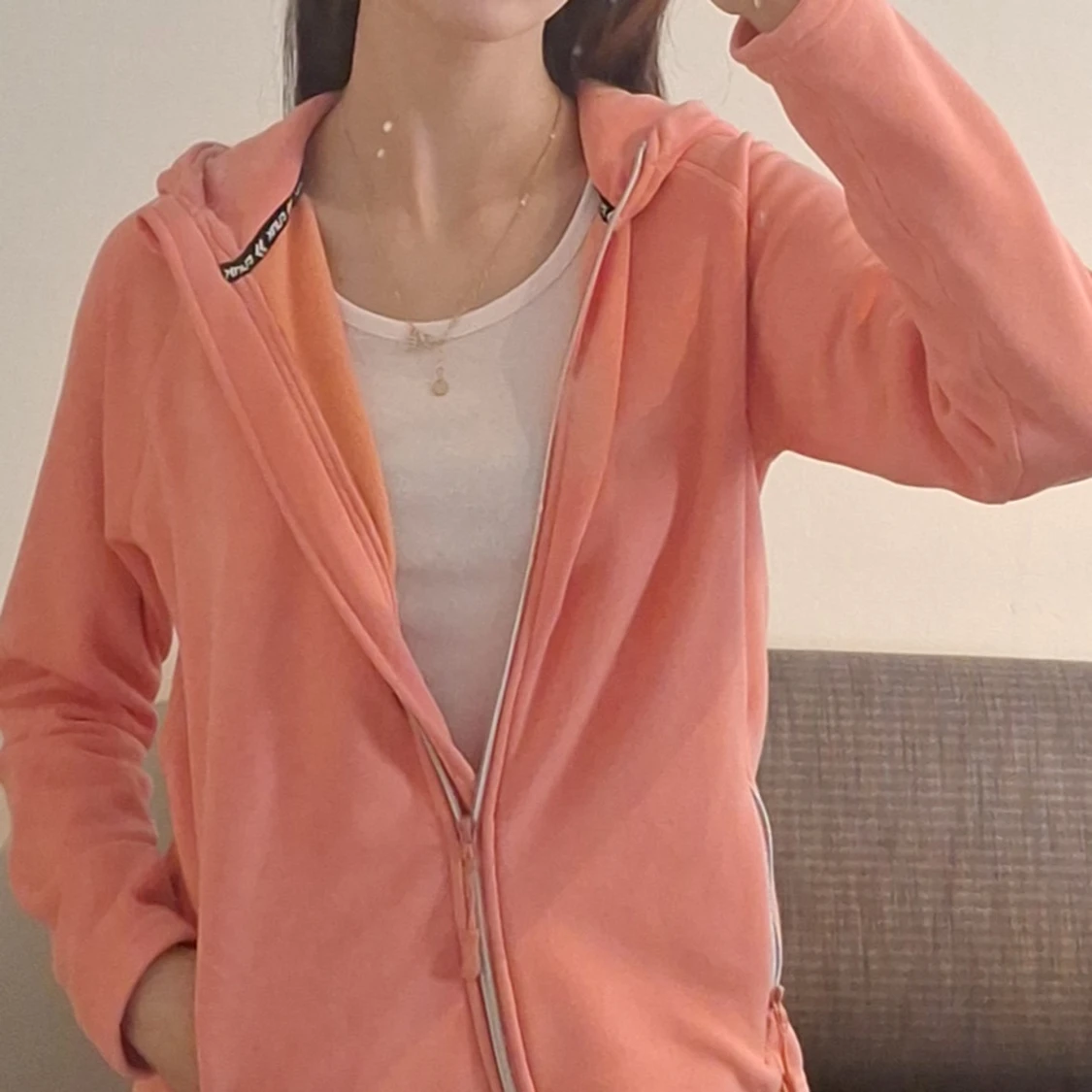 Fleecejacka med dragkedja - 1