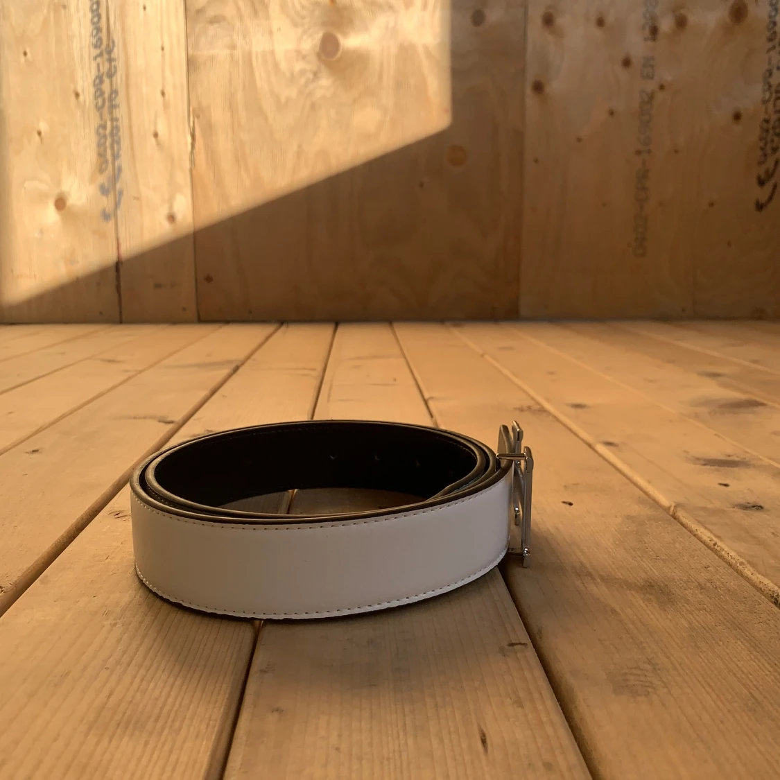 Bälte Vit/Silver - 1