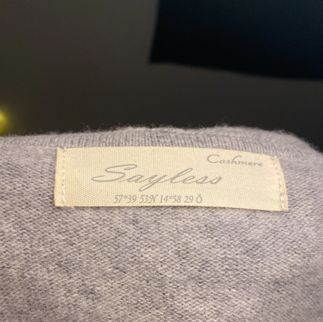 Cashmere zip med luva - 92