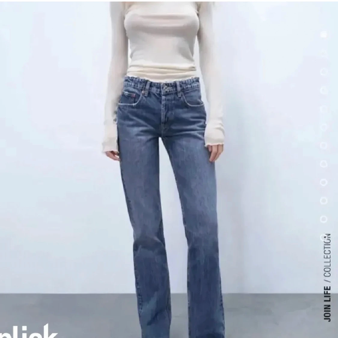 Mid rise jeans