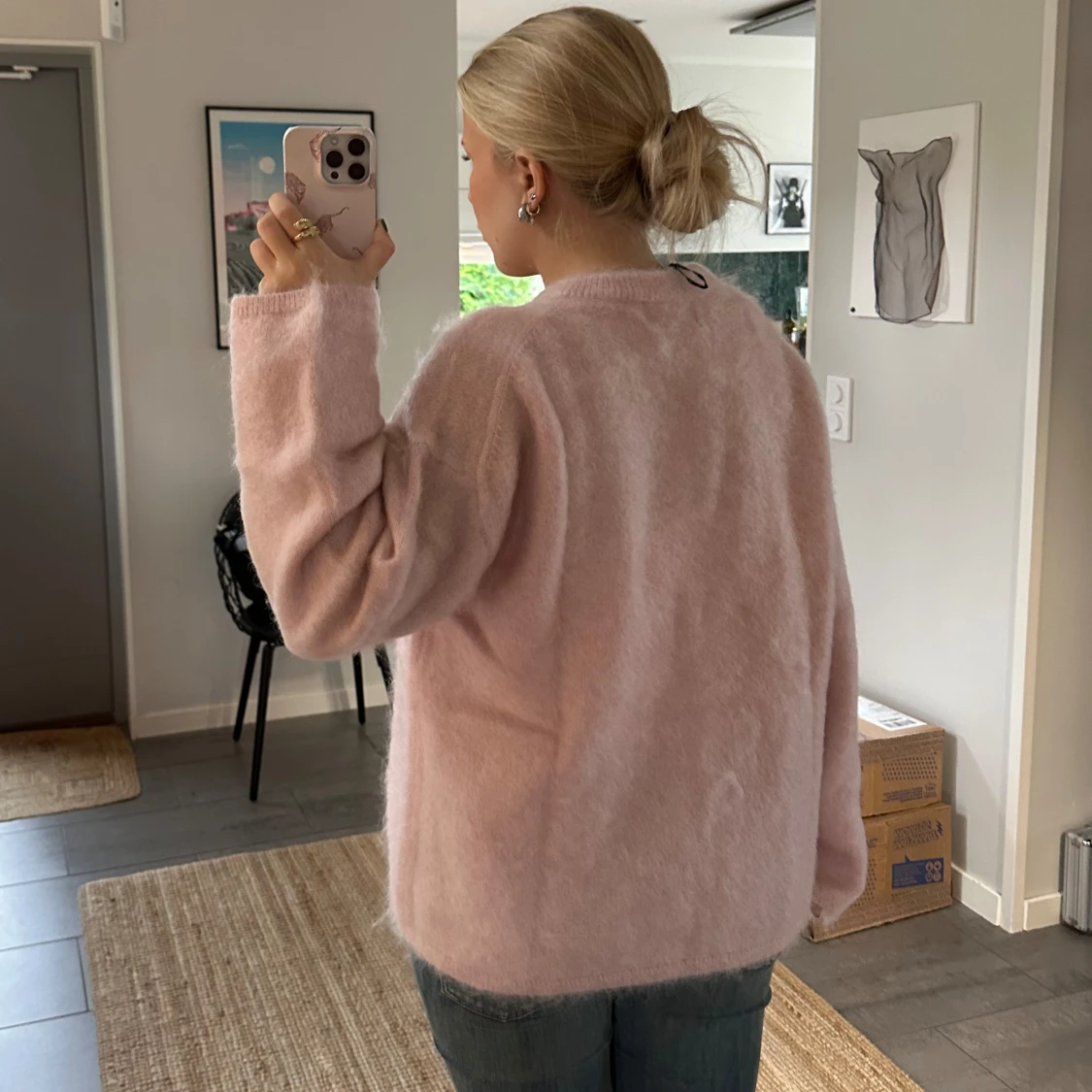 Hm mohairmix stickad tröja - 93