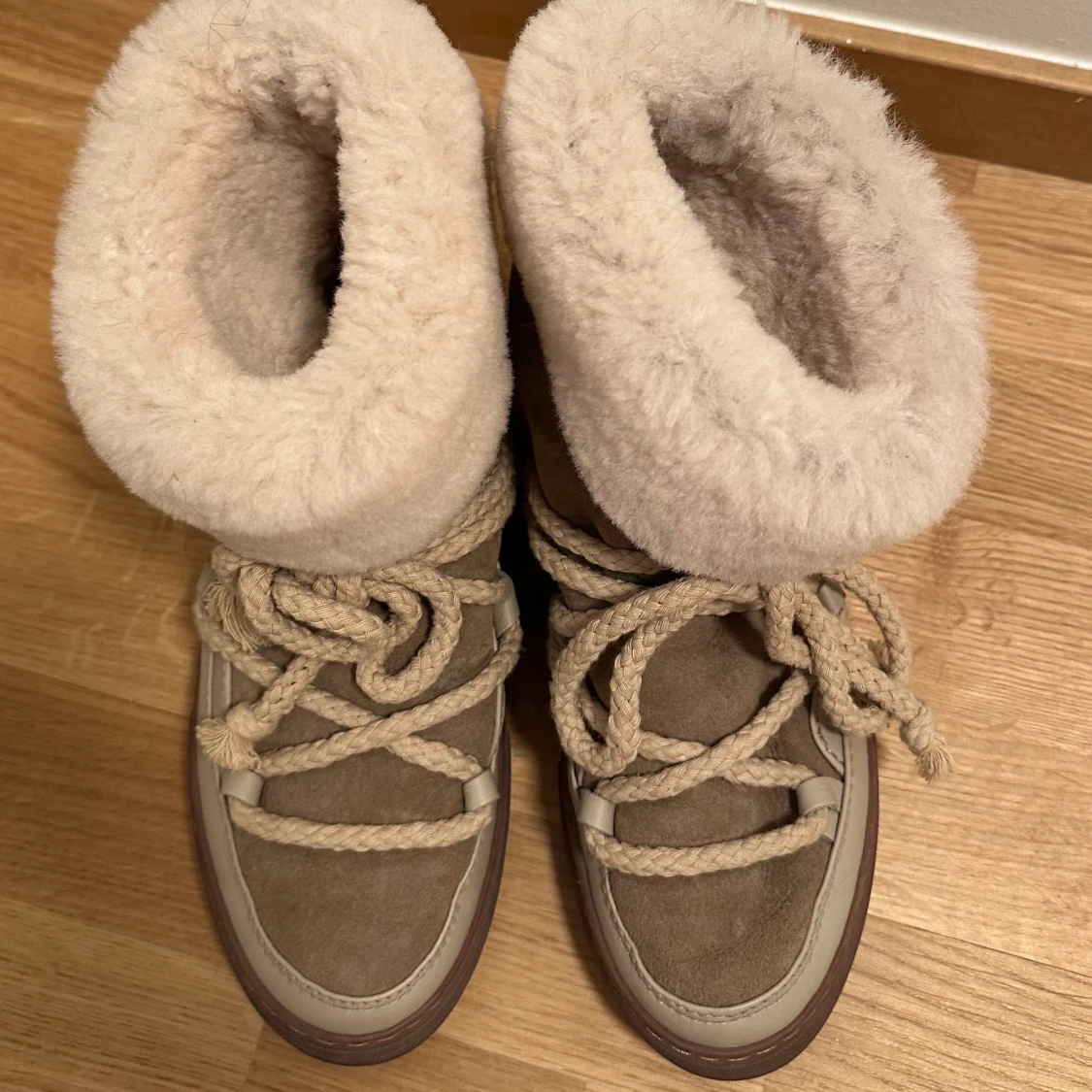 Beige vinterboots från Inuikii - 91