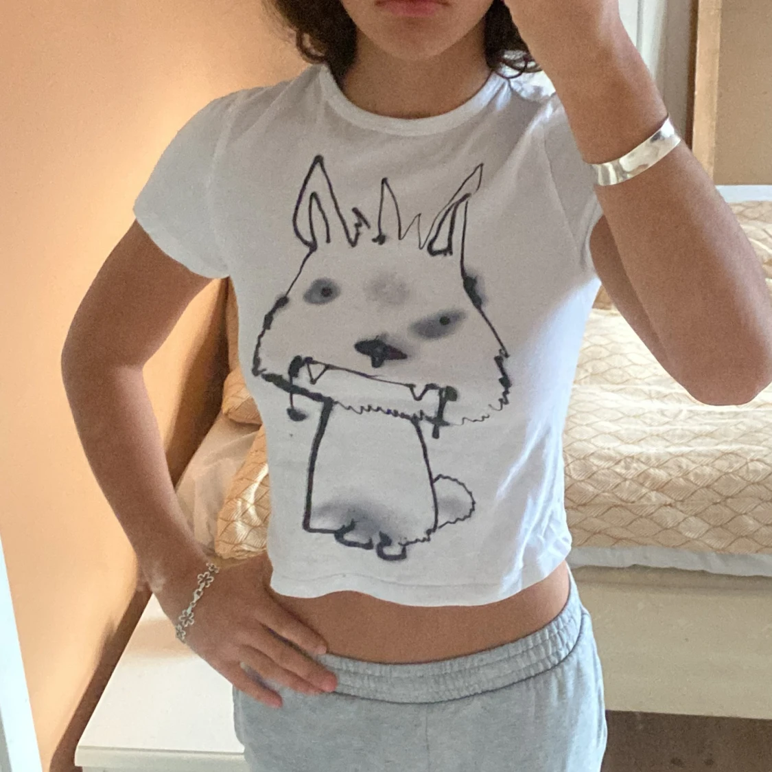 Tshirt med figur - 91