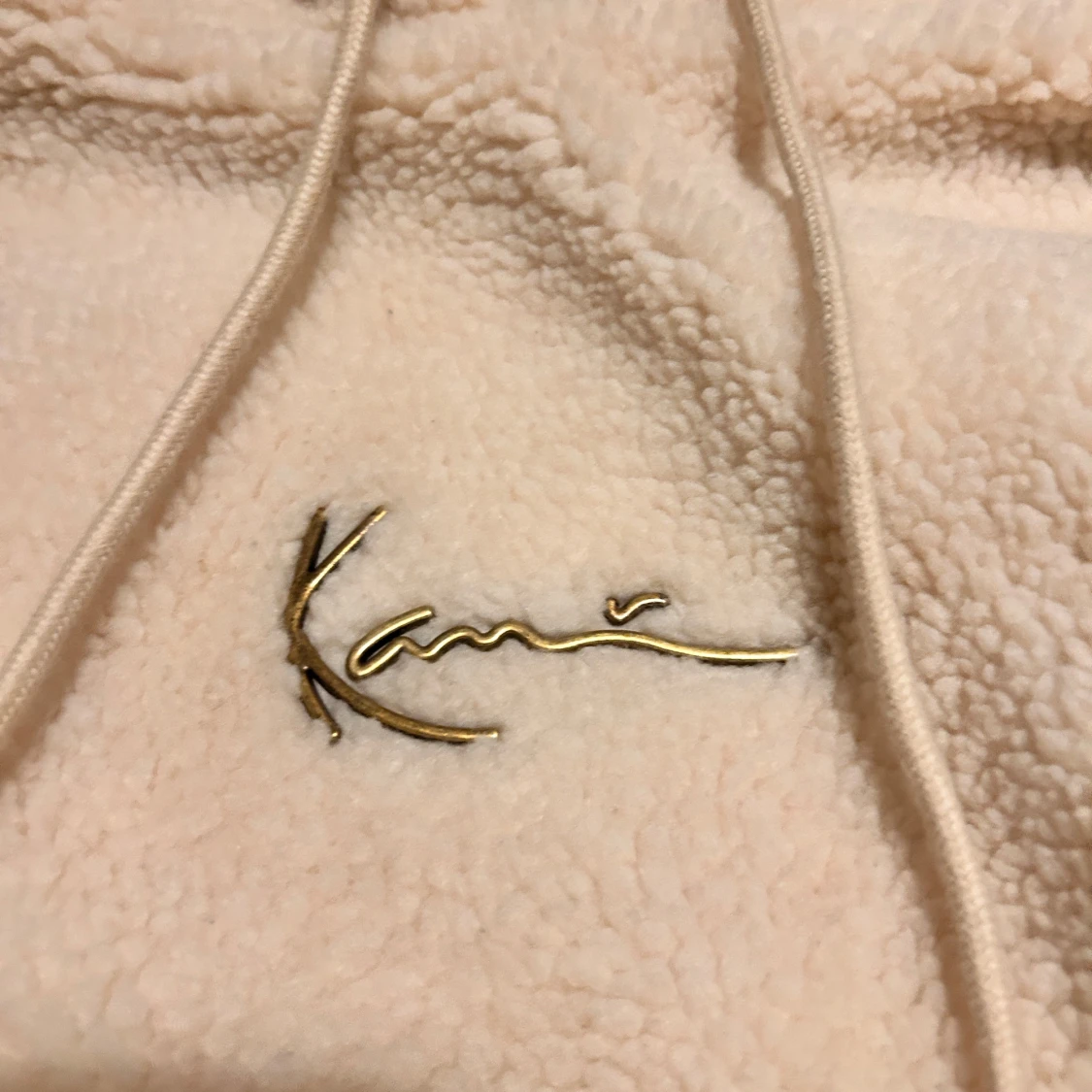 Beige fleece hoodie ll Karl Kani - 91