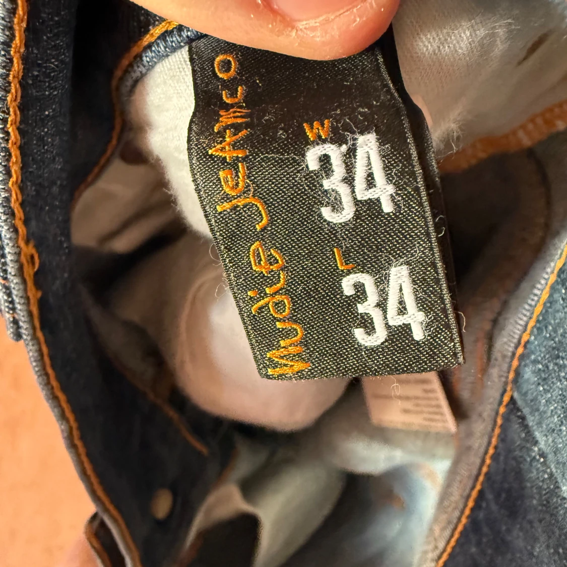 Blå jeans från Nudie Jeans - 91