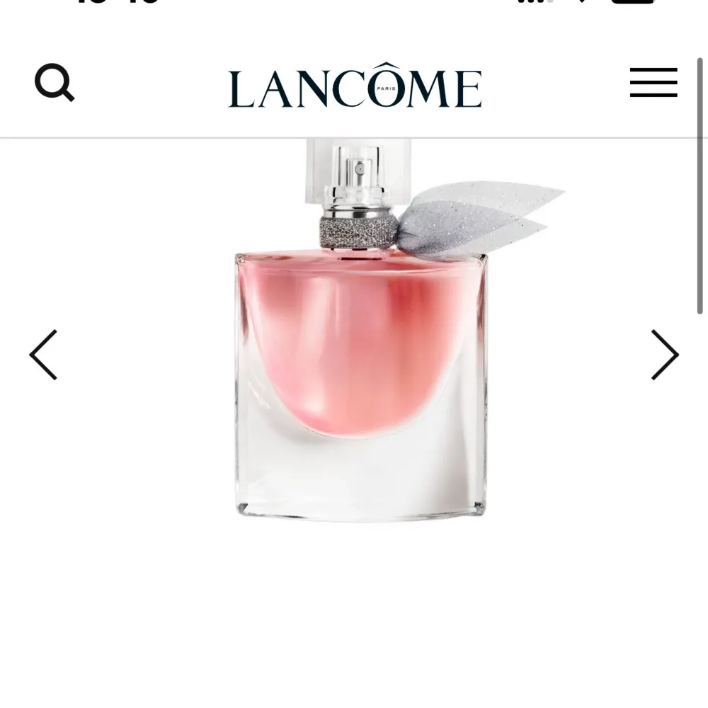 Säljer min lancomd parfym i la vie est belle då jag köpte fel, doftar super gott men då jag gillar andra noter på parfymen passar den tyvärr inte mig. Det är 100 ML men har använt lite. Köpt för 1700 men kan gå ner till 1000kr. Perfume.