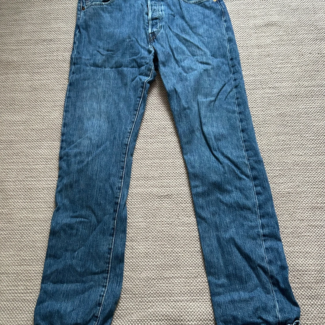 Blå jeans från Levi's 501