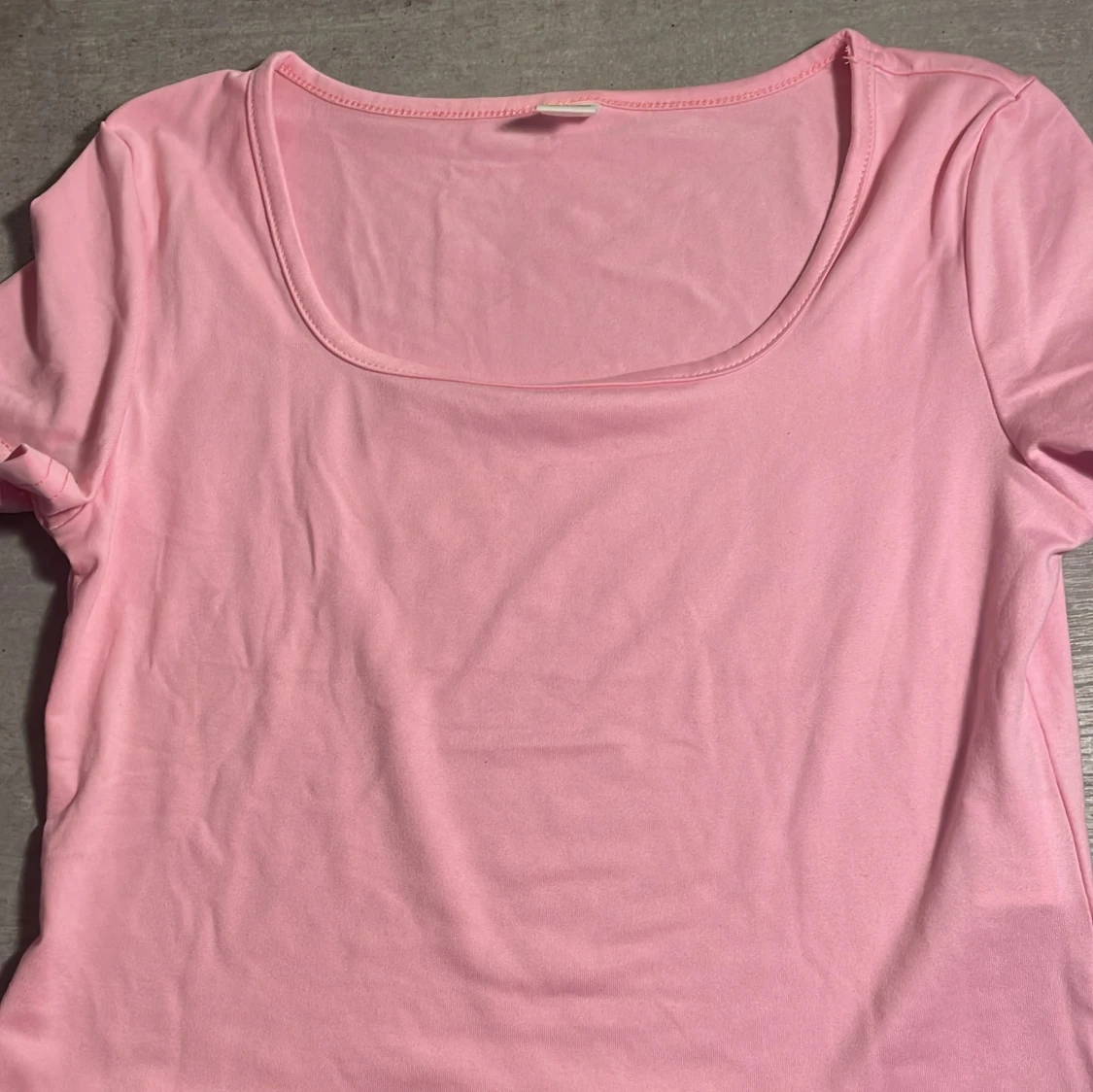 Rosa kortärmad topp från Shein