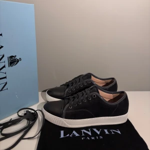 Lanvins - elephant grey - Säljer ett par snygga lanvins i storlek UK6(EU40) cond 9/10 lite heeldrag annars inga defekter! Tillkommer OG box, dustbags och extra snören