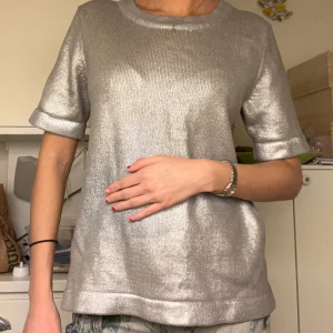 stickad silvrig topp - Cool stickad silvrig topp 