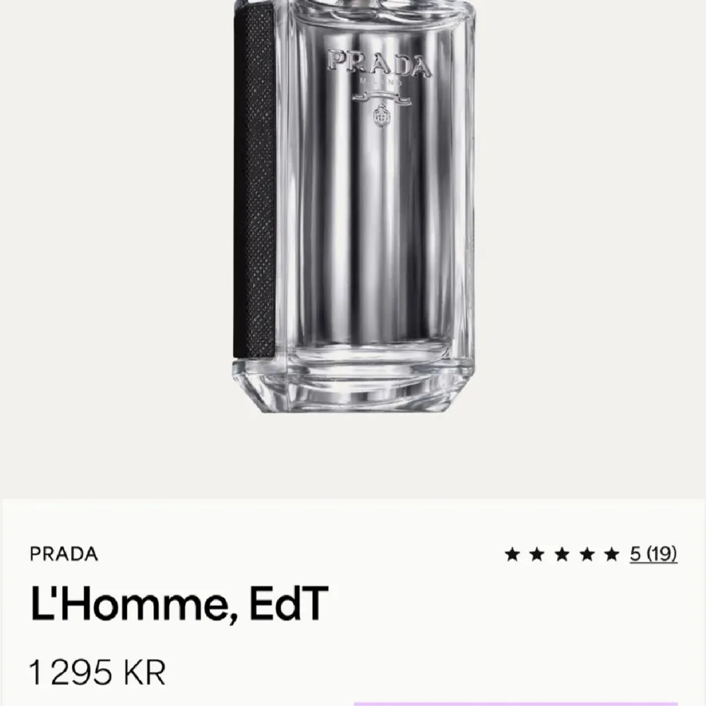 (Jag säljer sampels och priset är per milliliter ( INTE HELA FLASKAN))  22kr per milliliter   Priset är fast men vid större beställningar kan priset diskuteras! Skriv till oss gärna innan ni köper !. Parfym.