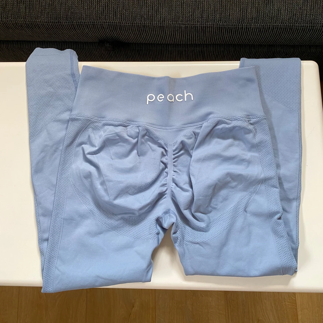 Ljusblå Peach tights - 90