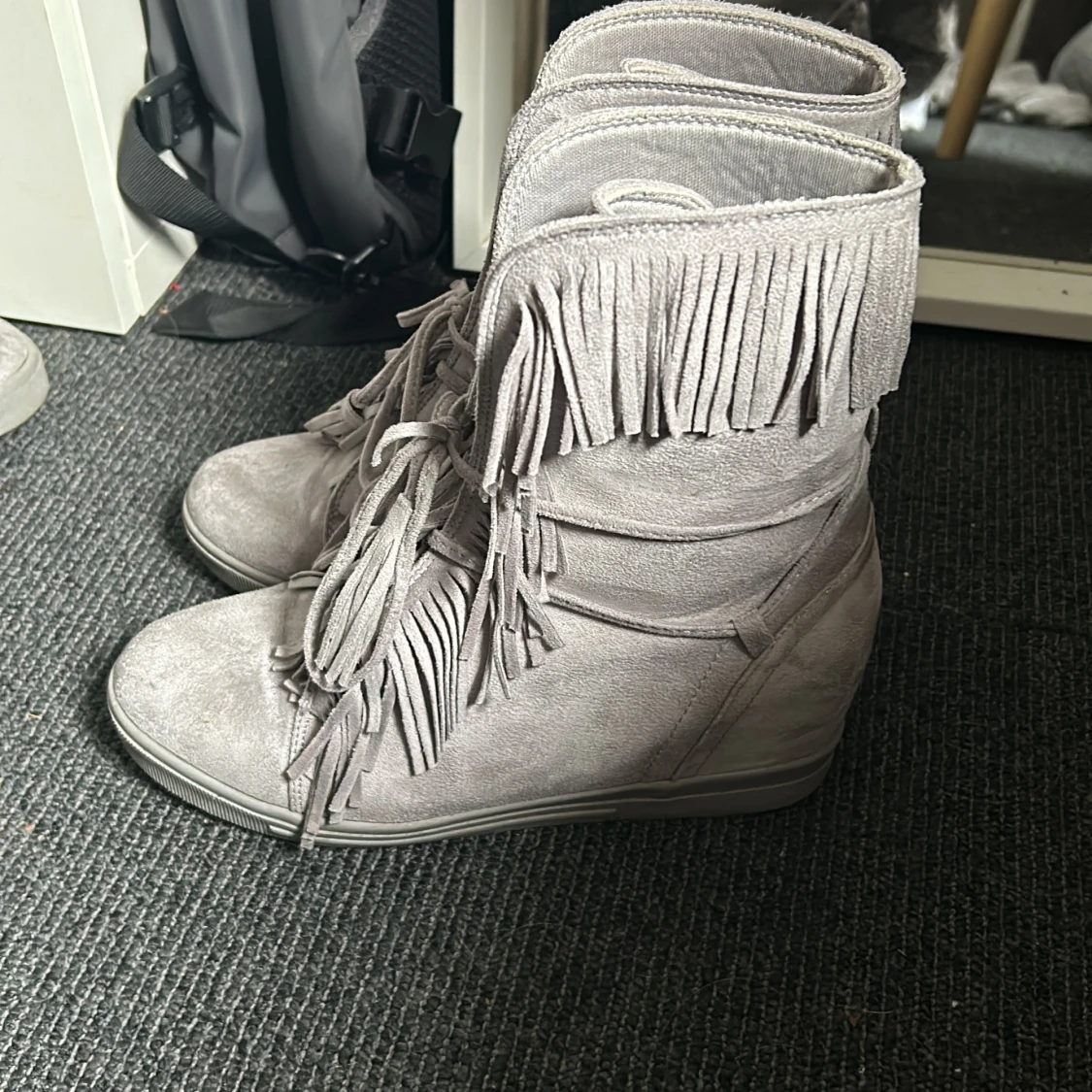 Skor med fransar - 90