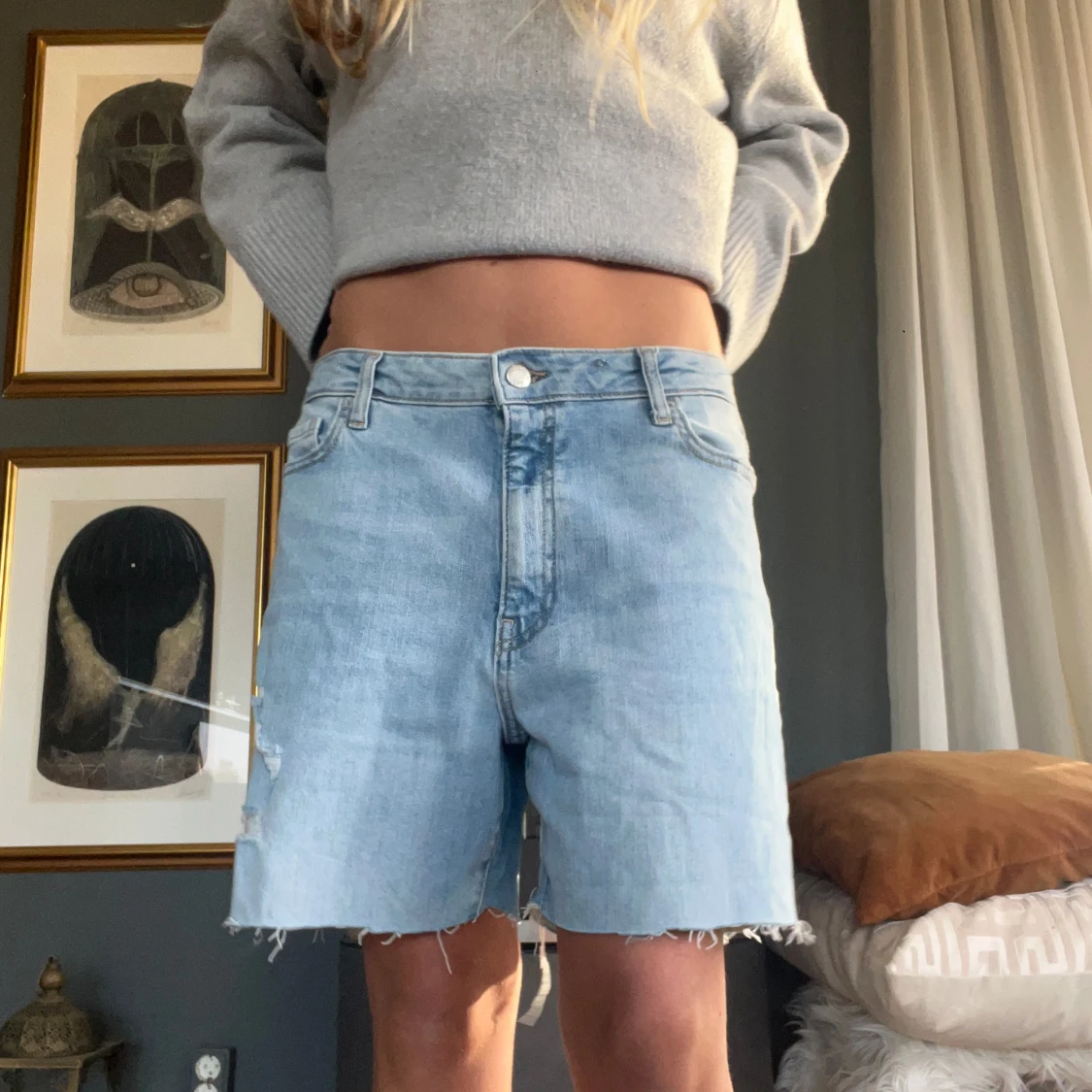 Långa shorts