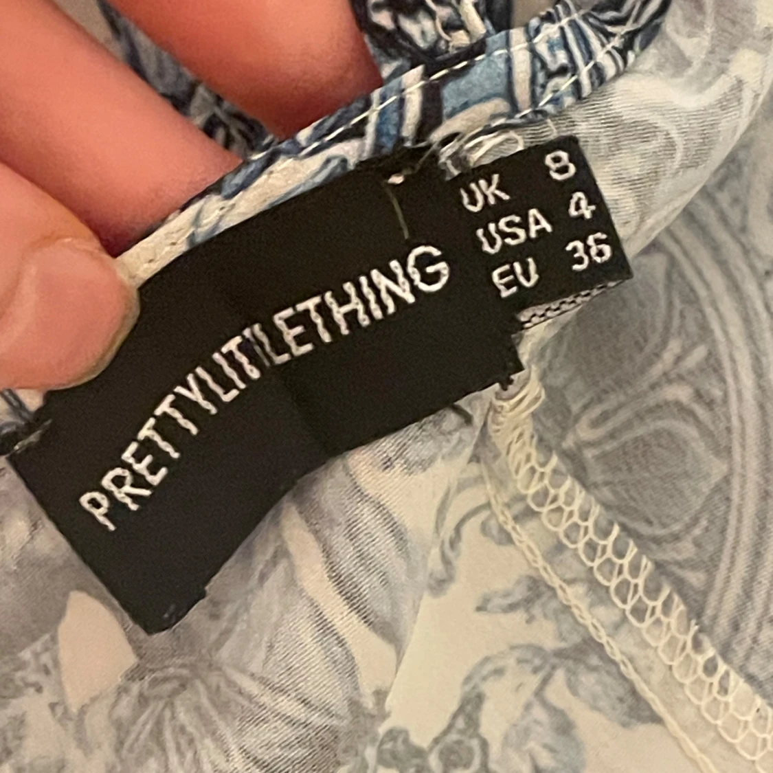 Mönstrad korsett från PrettyLittleThing - 91