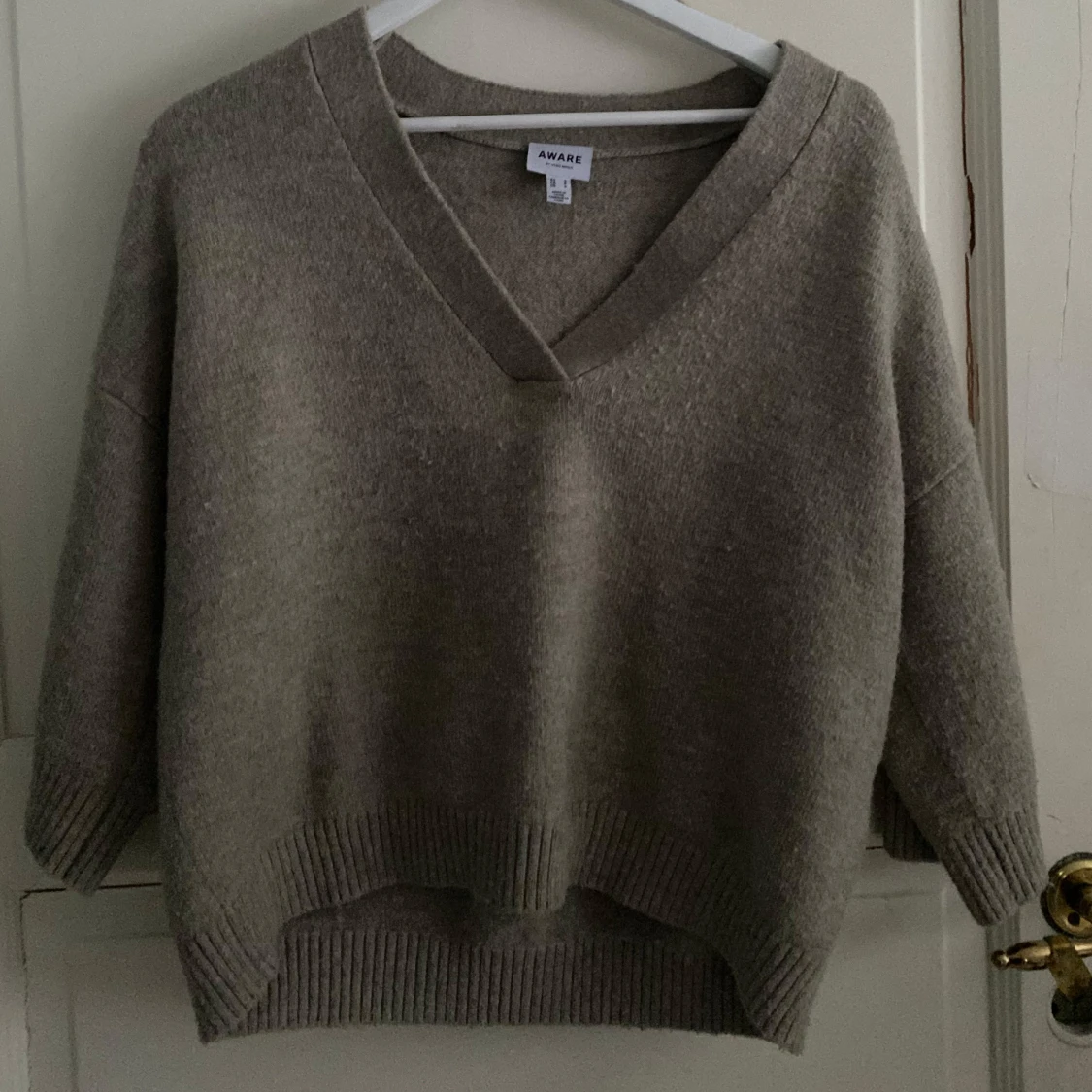 Beige tröja från Aware by Vero Moda