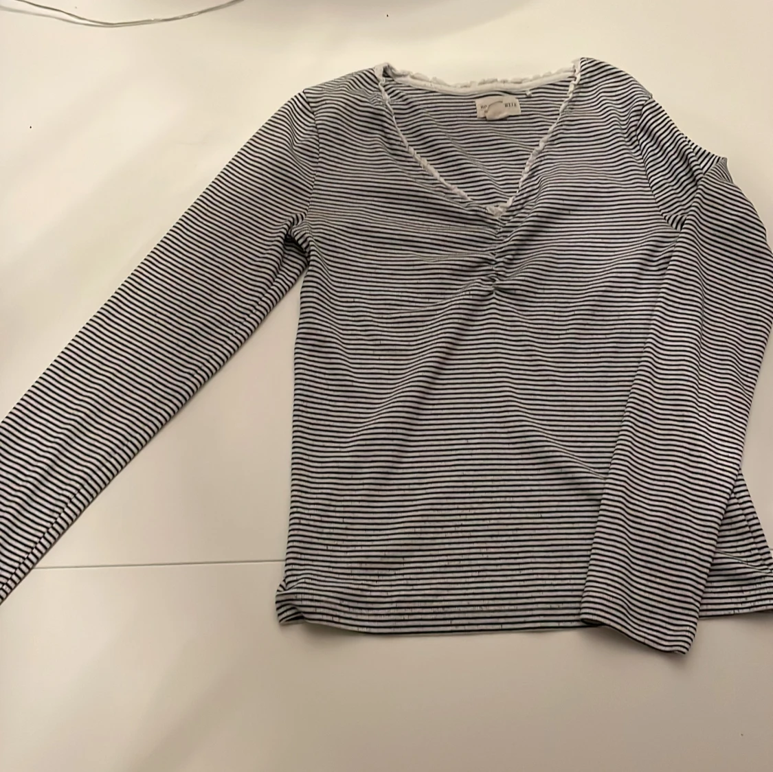 Randig långärmad topp från Holly & whyte by Lindex  - 3