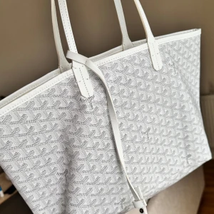 Väska goyard - Ny. 40cm. Vit/grå