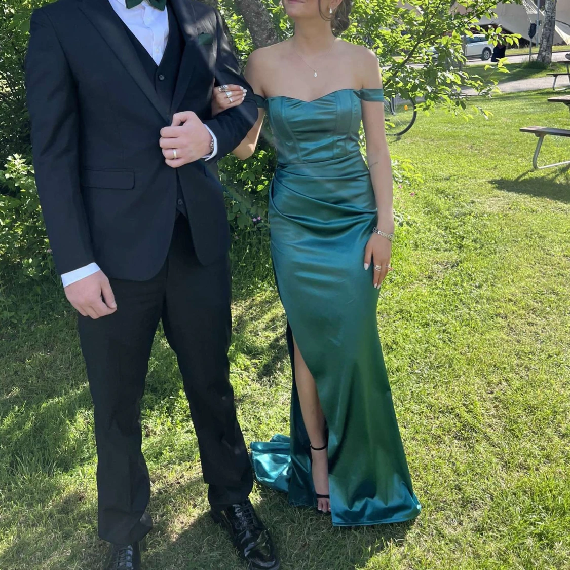 Grön balklänning - 1