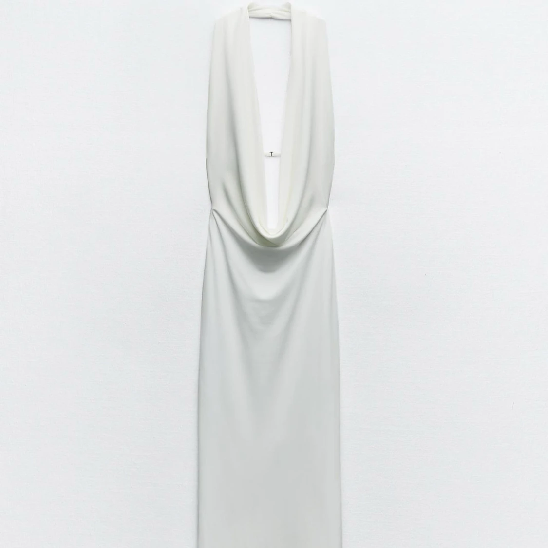 Vit långklänning från Zara