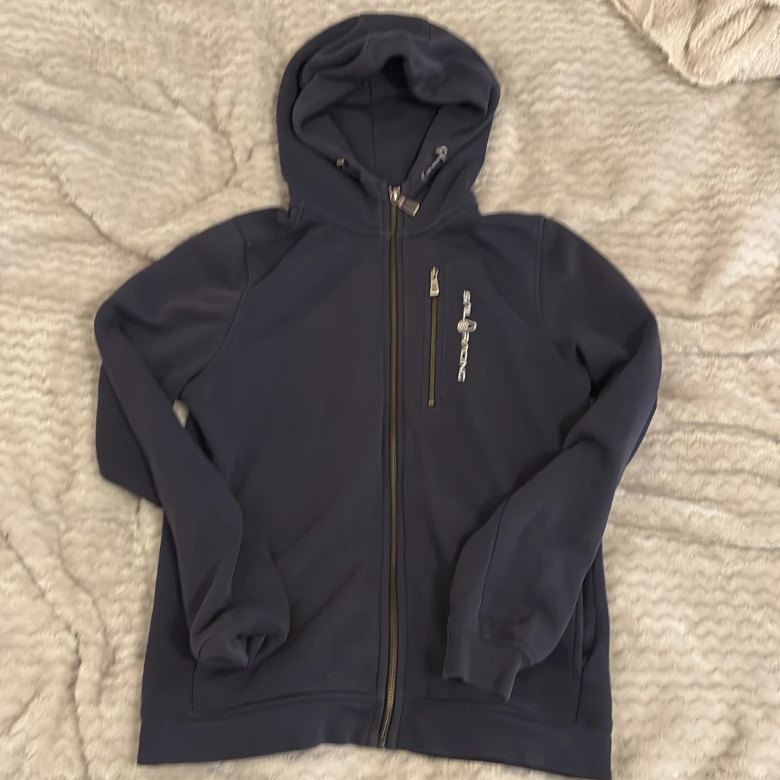 Mörkblå Sail Racing zip up