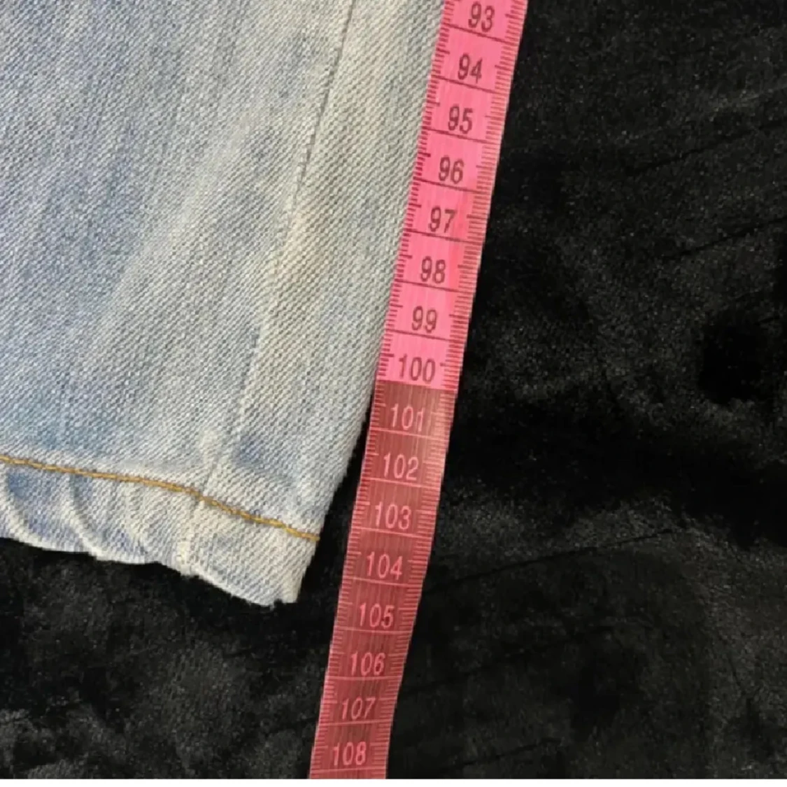 Ljusblå bootcut jeans från Fishbone - 93