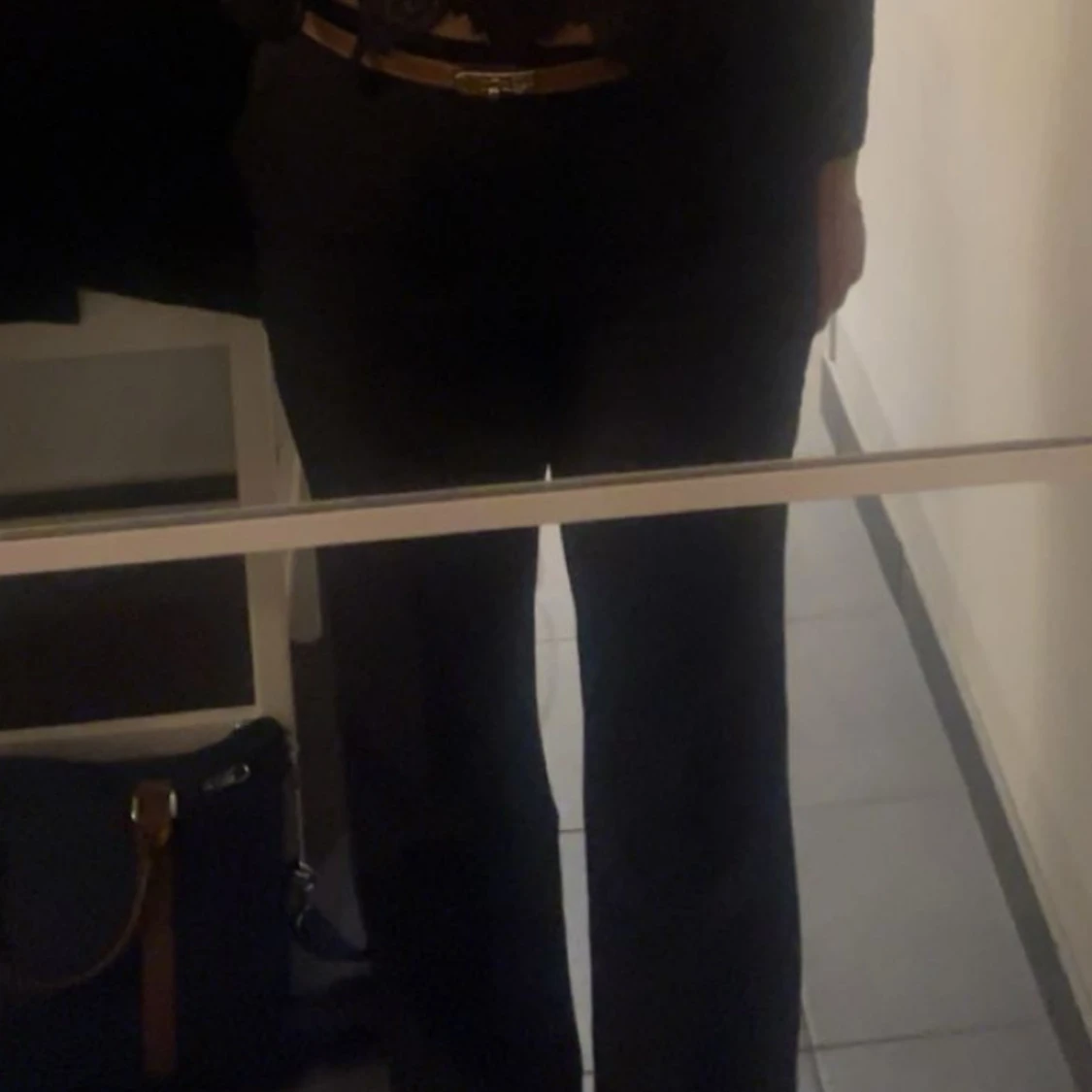 Svarta kostymbyxor - 90