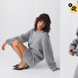 Grå stickad tröja - Säljer min Mysiga grå stickad tröja från Gina Tricot perfekt för kyliga dagar. Säljer den för att jag inte använder den längre. Pris kan diskuteras 