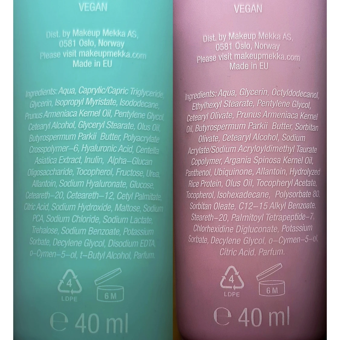 Leave on face mask 2x 40ml Makeupmekka - 91