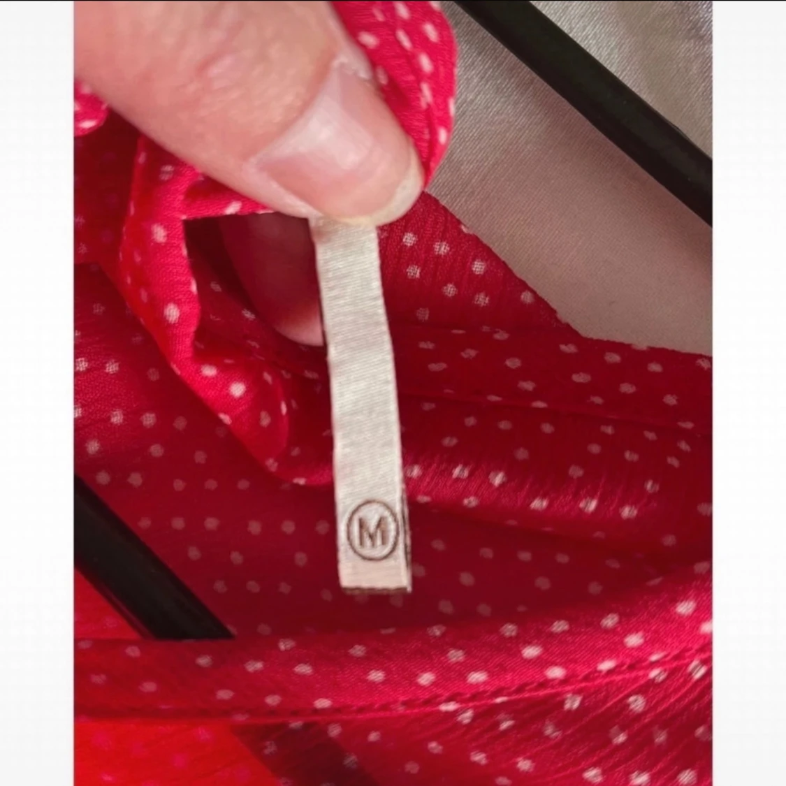 Röd Blus från Soyaconcept i storlek M - 93