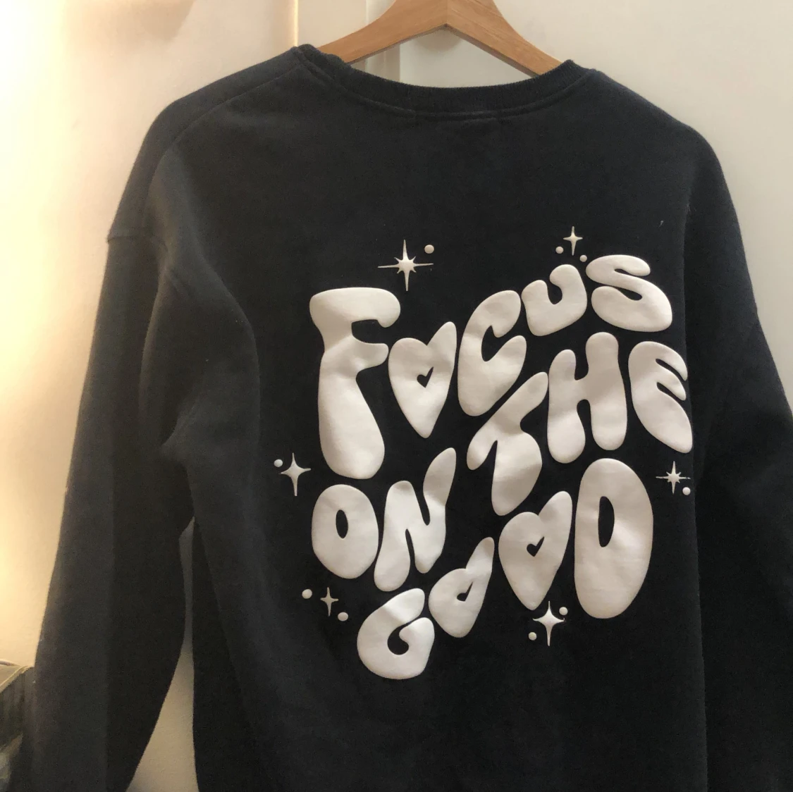 Svart tjock tröja - 90