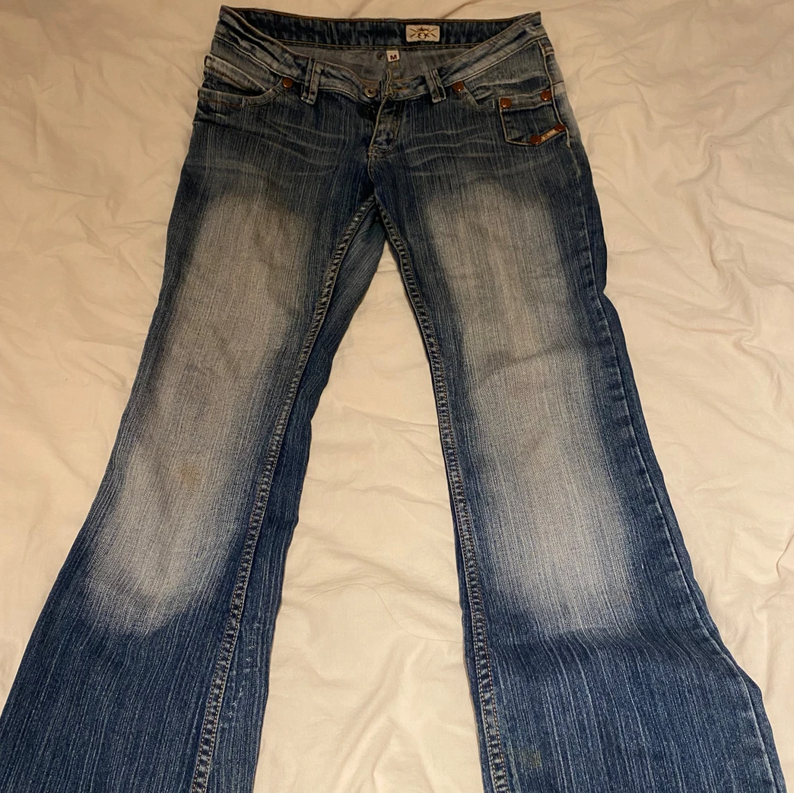 Lågmidjade jeans