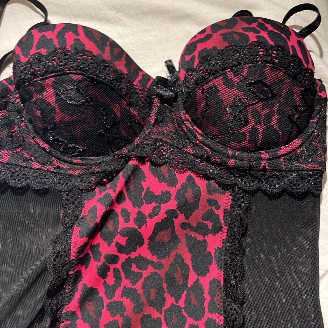 top rosa leopard print - 90