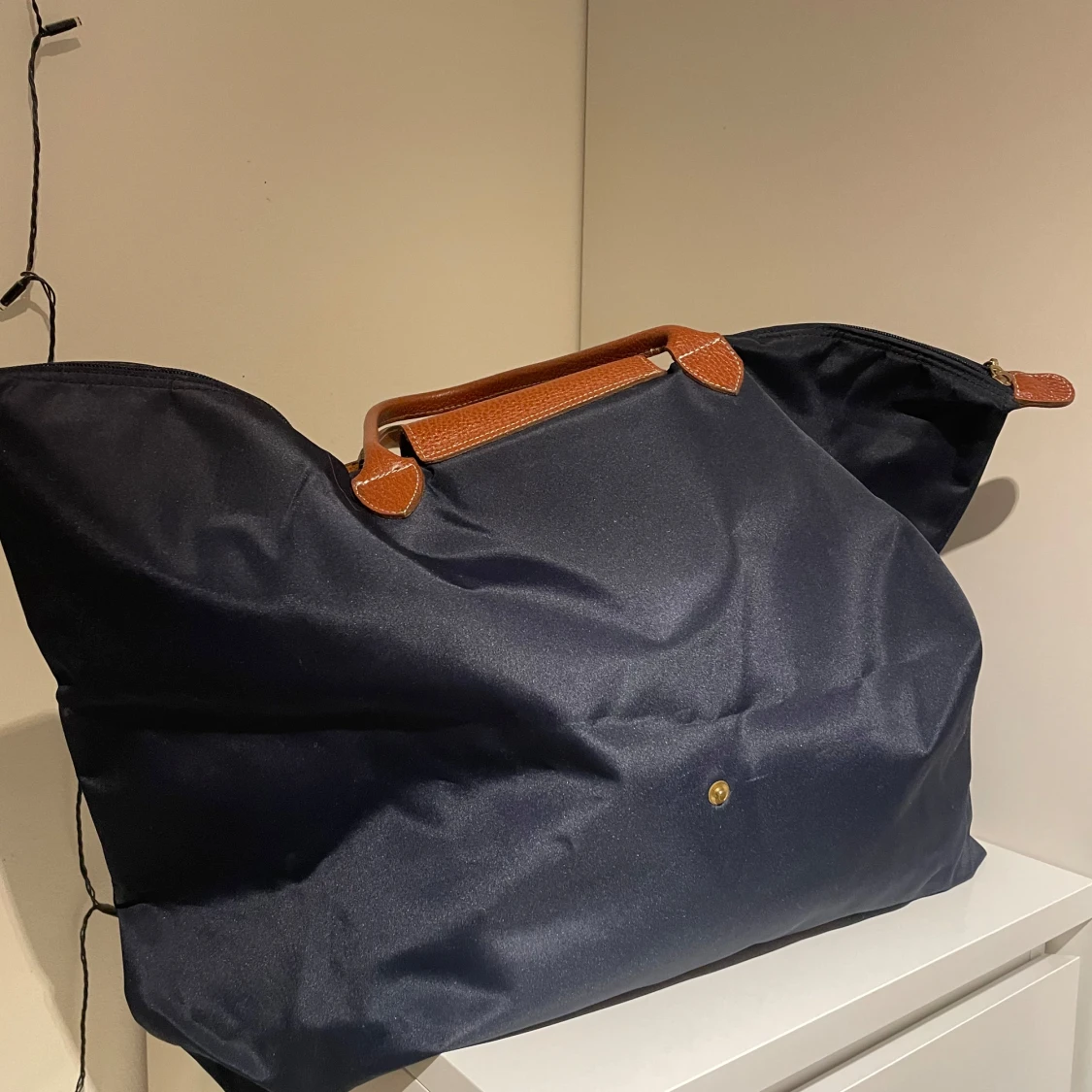 Stor marinblå väska från Longchamp - 91