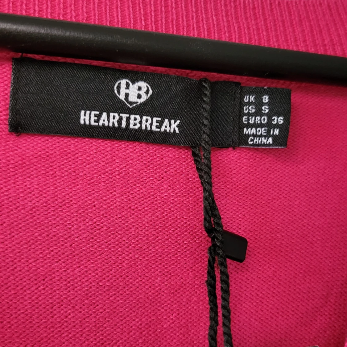 Rosa kofta med hjärtmönster från Heartbreak - 91