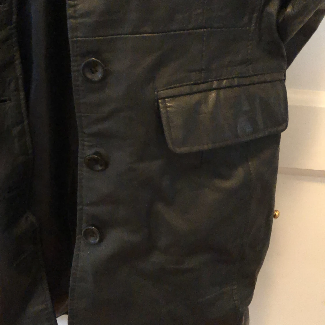 Svart skinnjacka från Leather by Emma - 92