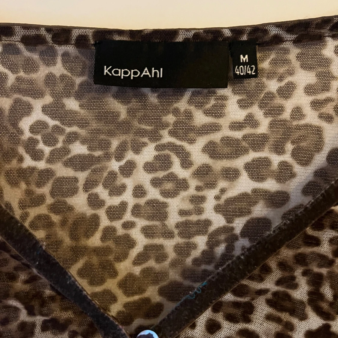 Leopardmönstrad topp från KappAhl - 90