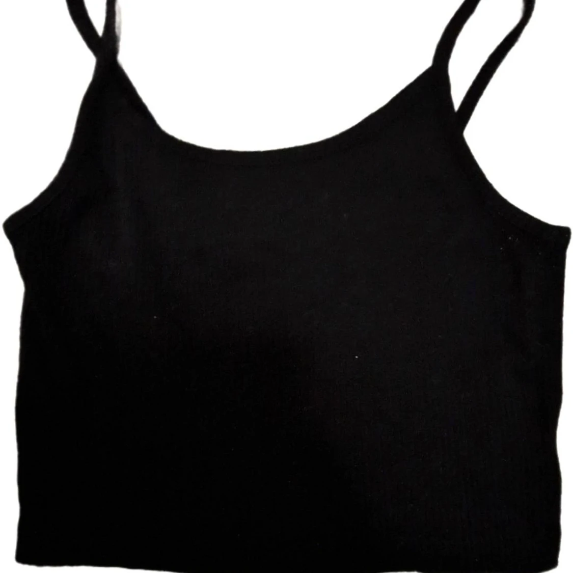 Svart ribbad linnetopp från FB Sister