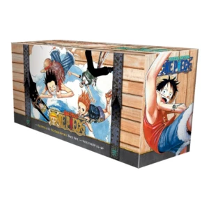 One Piece Box Set 2: Skypiea and Water Seven (häftad, eng) - The second premium box set of One Piece, one of the most beloved and bestselling manga series of all time!As a child, Monkey D. Luffy dreamed of becoming King of the Pirates. But his life changed when he accidentally gained the power to stretch like rubber…at the cost of never being able to swim again! Years, later, Luffy sets off in search of the "One Piece," said to be the greatest treasure in the world...This set includes volumes 24-46, which comprise the third and fourth story arcs of the series, Skypiea and Water Seven.With exclusive premiums and great savings over buying the individual volumes, this set is a pirate’s treasure for any manga fan!    Format Häftad   Omfång 4936 sidor   Språk Engelska   Förlag Viz Media, Subs. of Shogakukan Inc   Utgivningsdatum 2014-11-20   ISBN 9781421576060  
