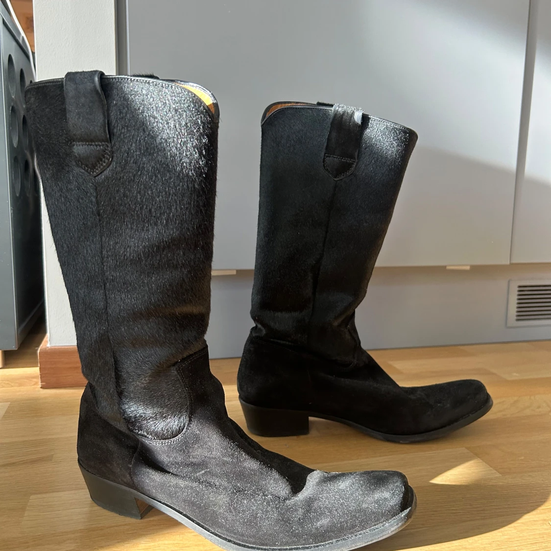 Svarta cowboy boots - 1