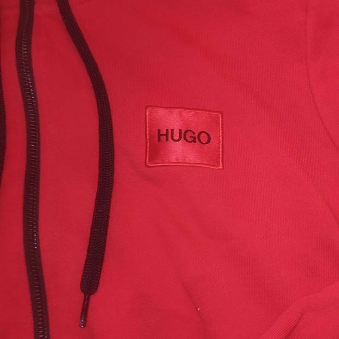 Röd hoodie från Hugo Boss - 1