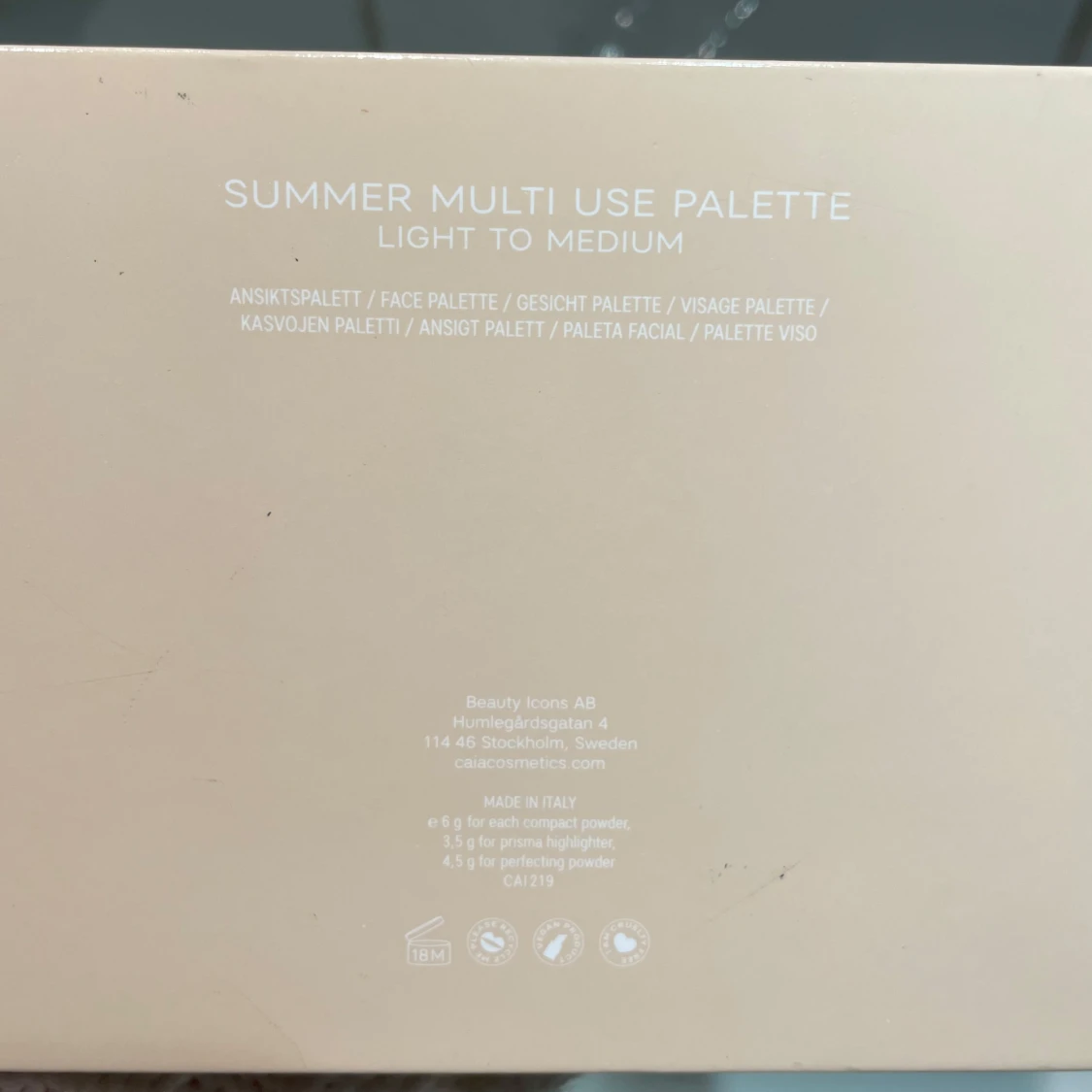 Summer Multi Use Palette från CAIA - 2