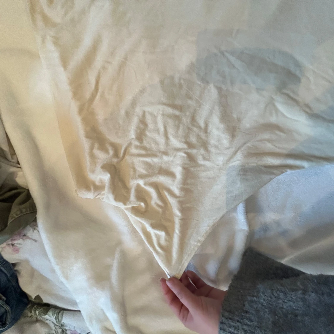 Beige t-shirt från House of Luie - 1