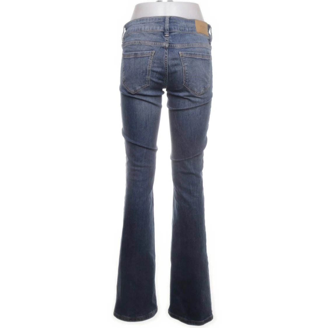 Blå bootcut jeans - 90